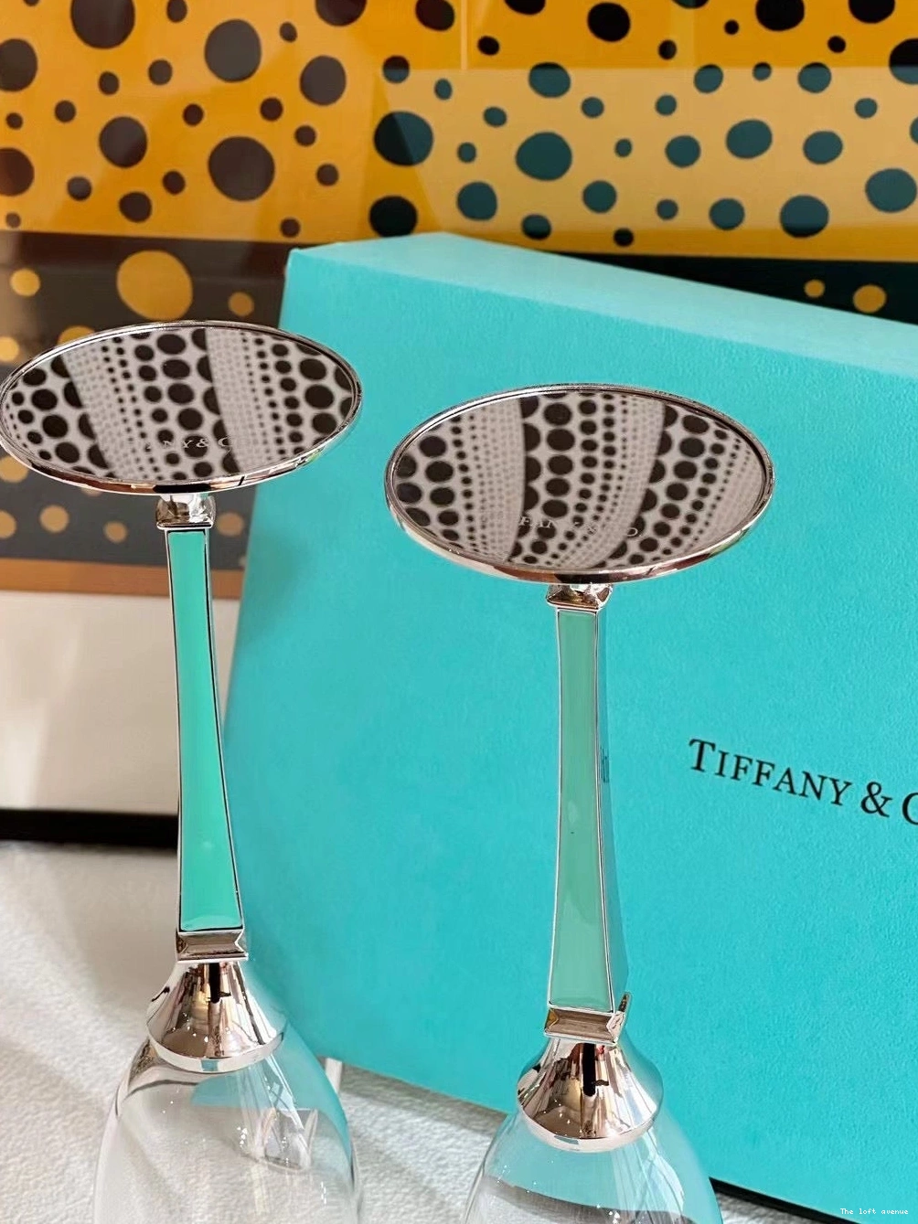 WINE GLASSWARE TIFFANY SET 0728
